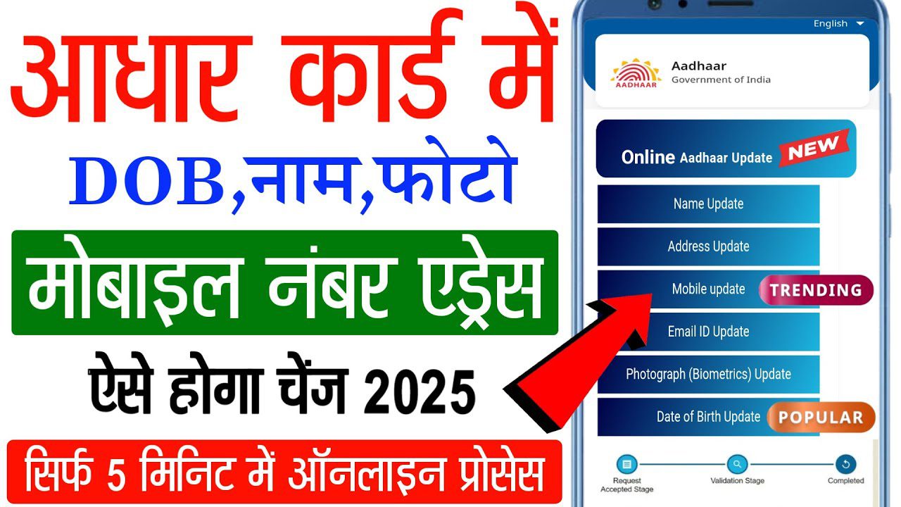 Aadhar Card Photo Update